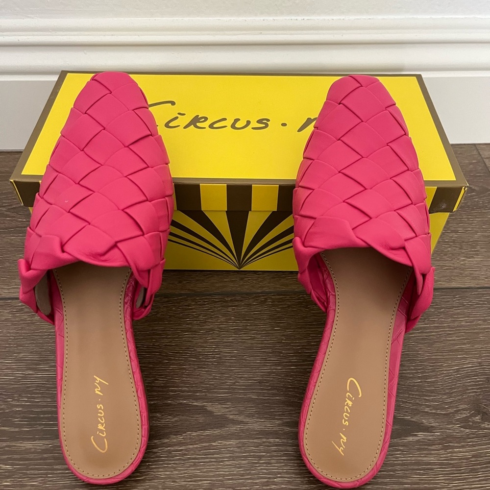 Circus by Sam Edelman Pink Woven Flats